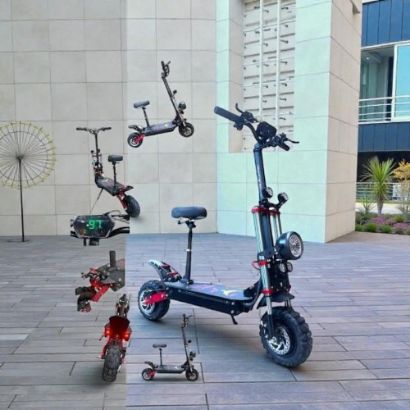 صورة سكوتر الوحش دبل 60 فولت 25 أمبير